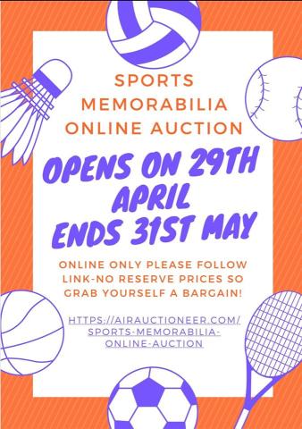 Sports Memorabilia Auction