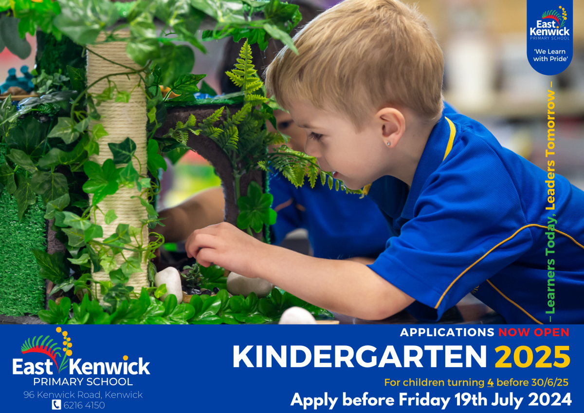 Apply now for Kindergarten 2025