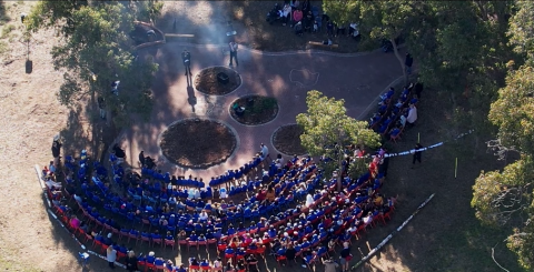 Whole School Smoking Ceremony