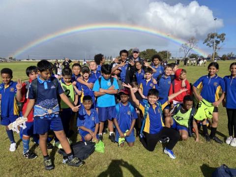 Interschool sport participants